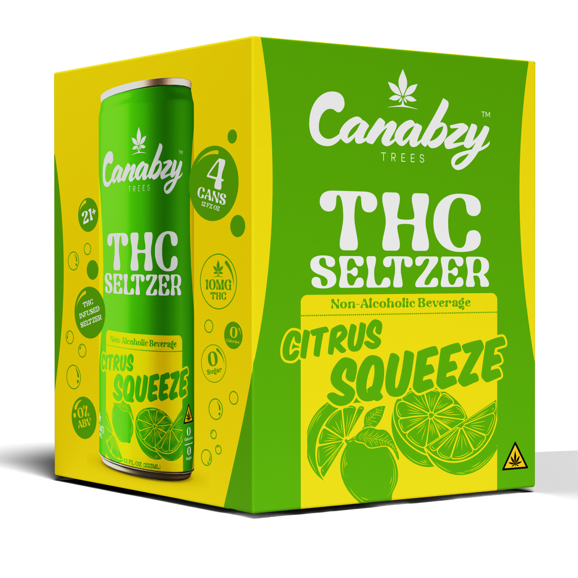 Citrus Sqeeze 10mg THC Seltzer