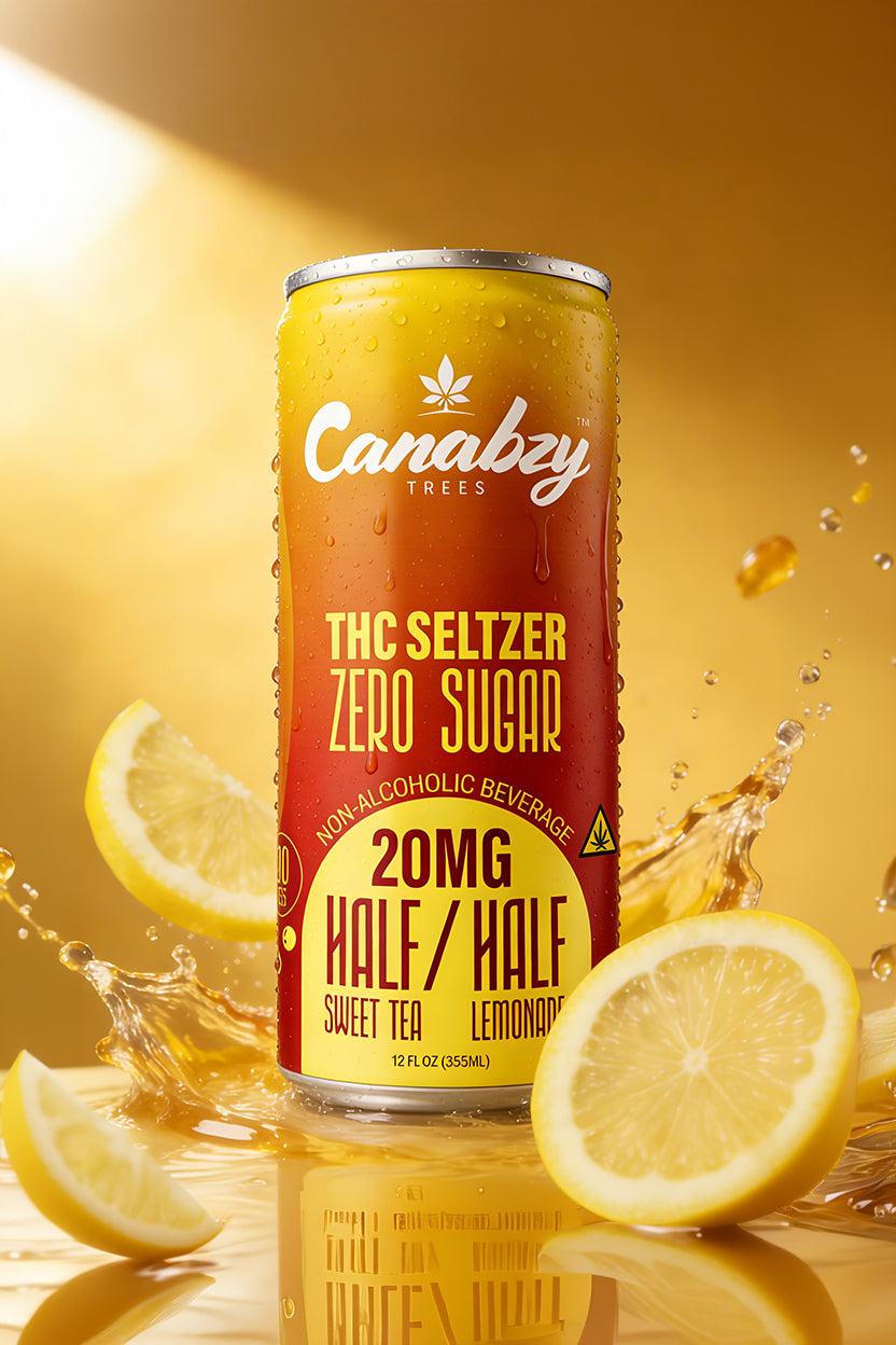 Half Sweet Tea / Half Lemonade 20mg THC Seltzer