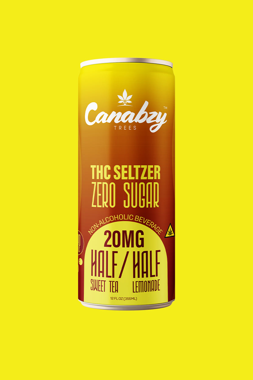 Half Sweet Tea / Half Lemonade 20mg THC Seltzer