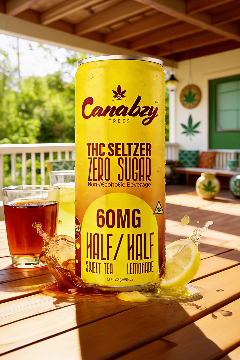 Half Sweet Tea / Half Lemonade 60mg THC Seltzer