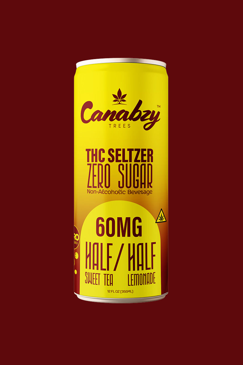Half Sweet Tea / Half Lemonade 60mg THC Seltzer