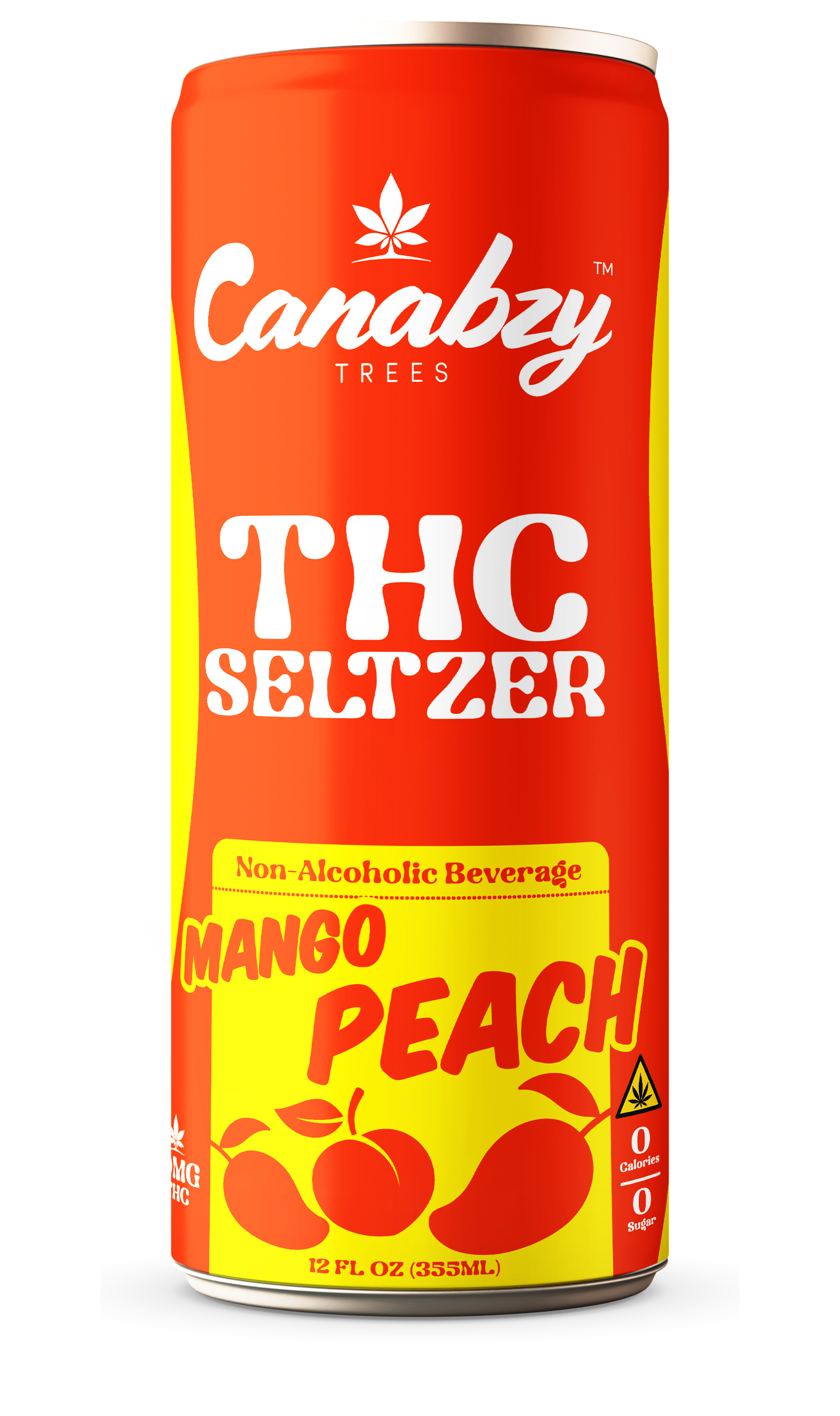 Mango Peach 10mg THC Seltzer