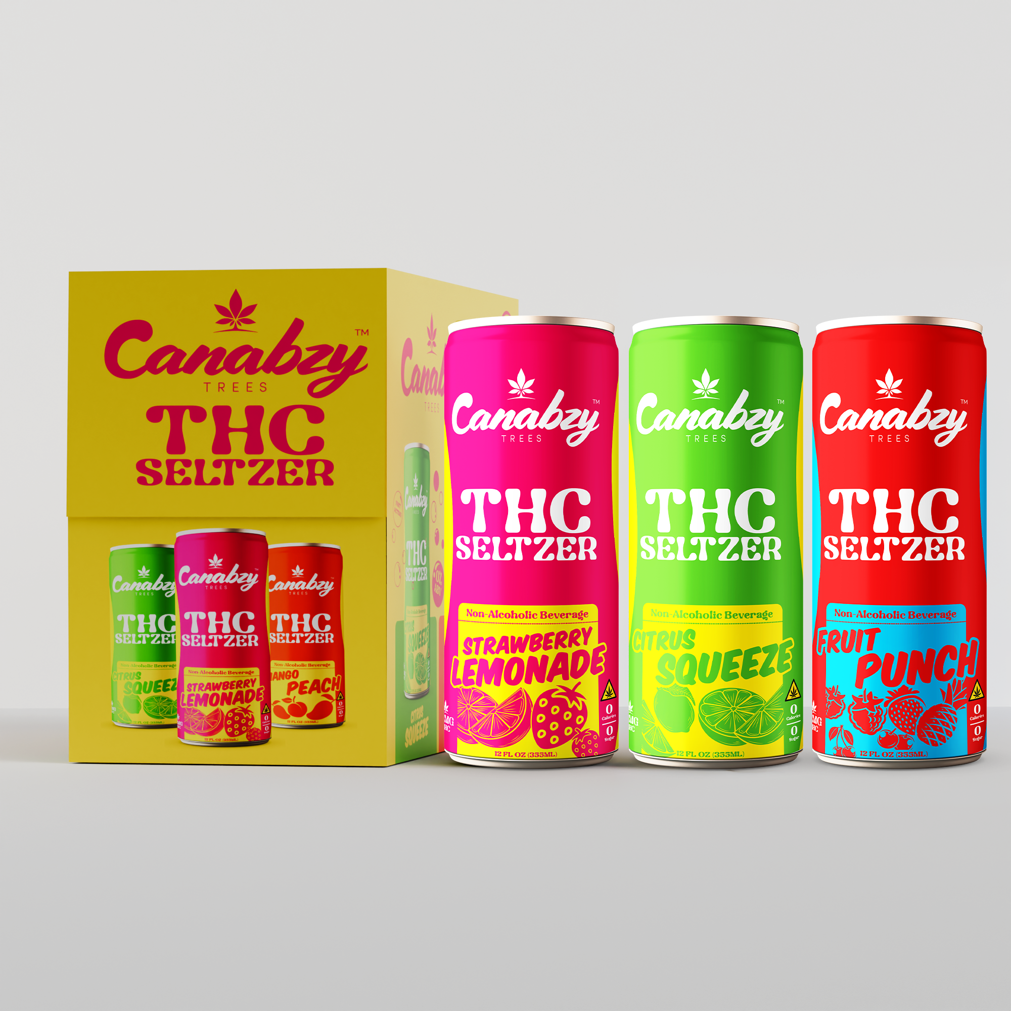 Variety Pack 10mg THC Seltzer