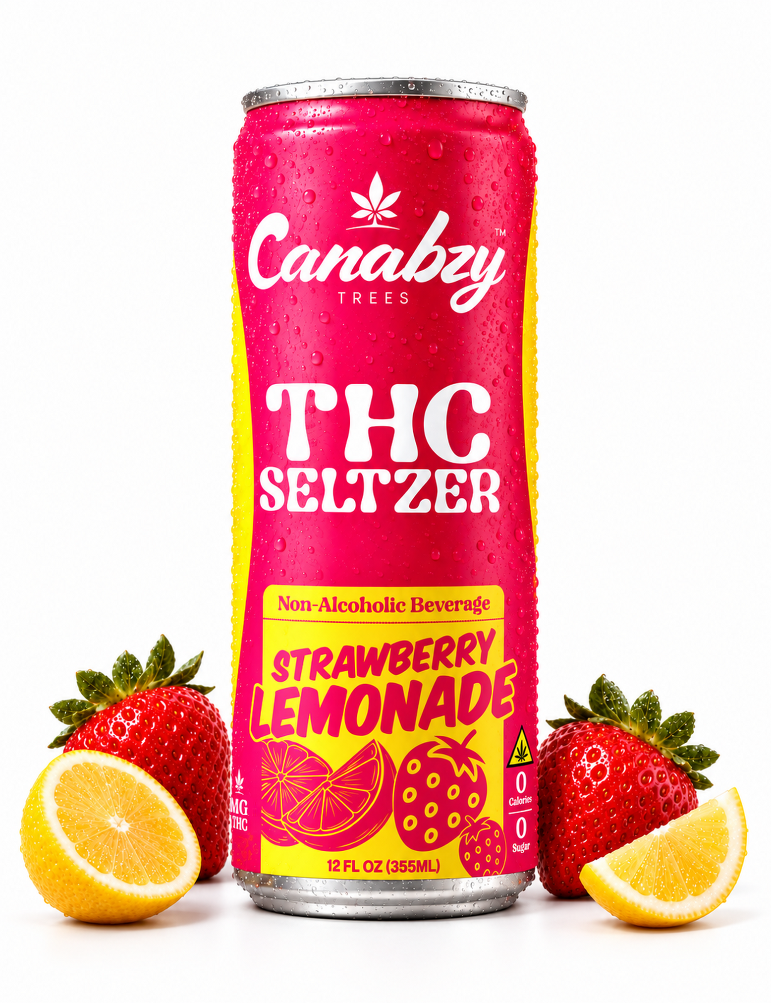 Strawberry Lemonade 10mg THC Seltzer