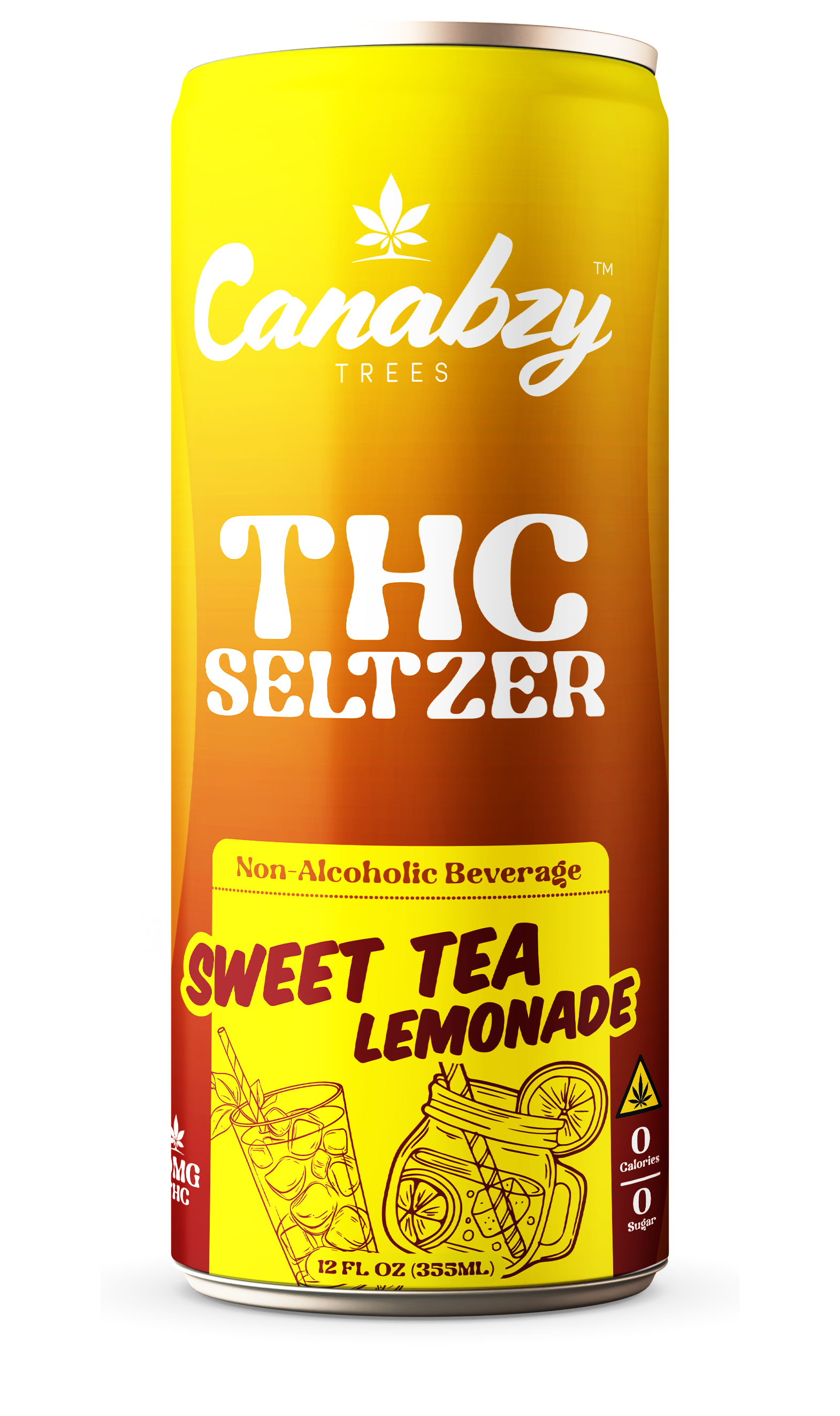 Half Sweet Tea / Half Lemonade 10mg THC Seltzer