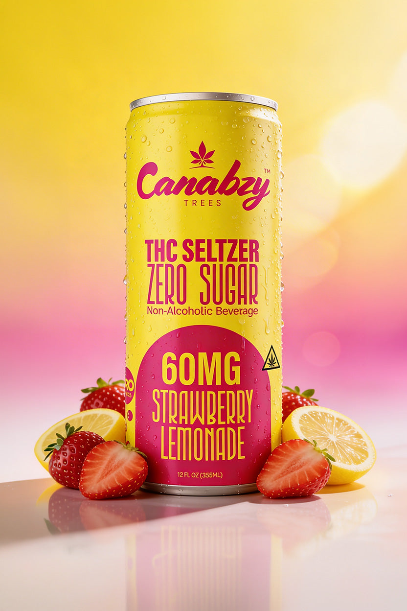 Strawberry Lemonade 60mg THC Seltzer