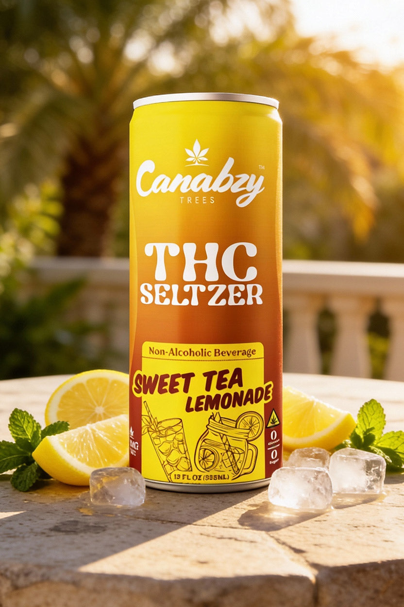 Half Sweet Tea / Half Lemonade 10mg THC Seltzer