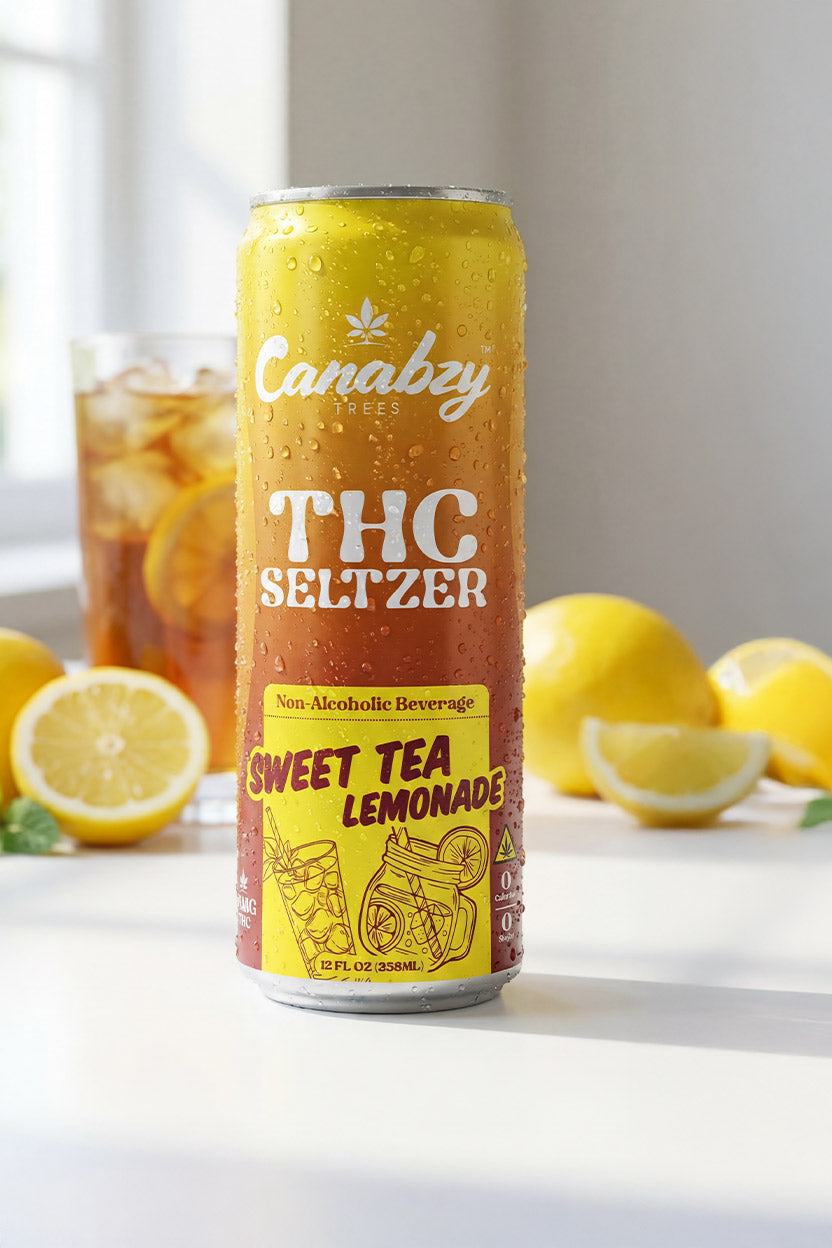 Half Sweet Tea / Half Lemonade 10mg THC Seltzer